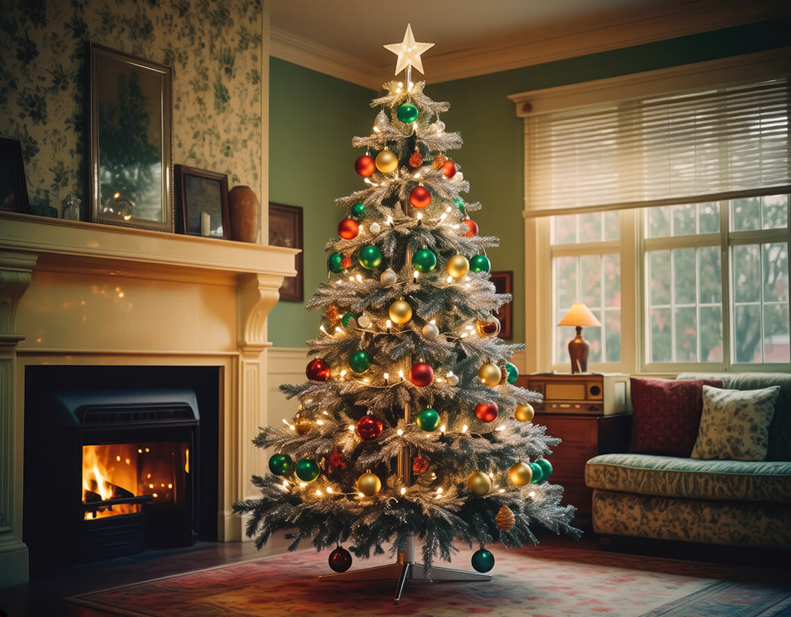 Aluminium Christmas Tree - West Yorkshire Steel