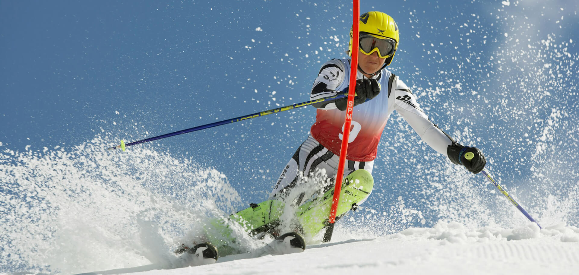 Olympic Skier - West Yorkshire Steel